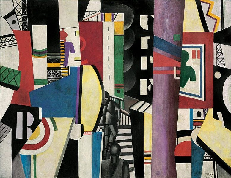 Sfârșitul perspectivei renascentiste. Orașul (1919) - Fernand Léger (1881-1955)