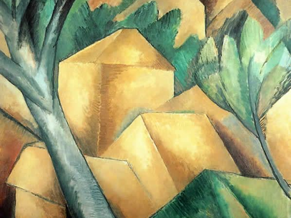Case la L'Estaque (1908). Georges Braque
