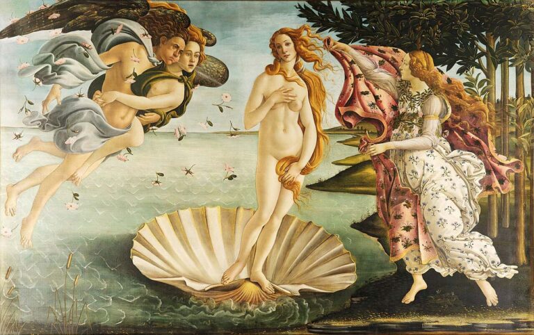 Sandro Botticelli Nașterea lui Venus Istoria Artei