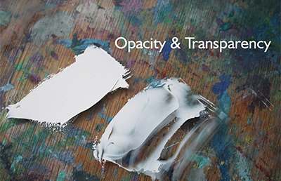opacitate si transparenta pigmenti albi
