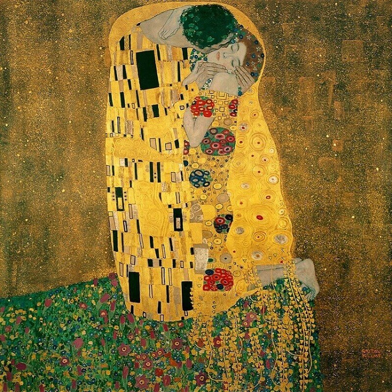 klimt tehnica auririi