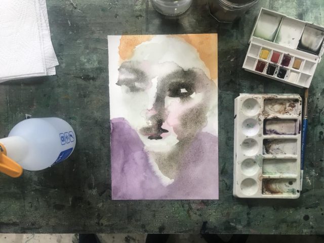 portret pictura